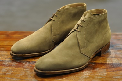 Edward Green - Cherwell in Taupe Nubuck - Leather SoulLeather Soul