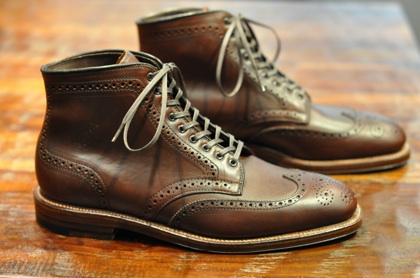 Alden Shoes - Chromexcel Plaza Wingtip Boot (LSW & LSBH) - Leather ...
