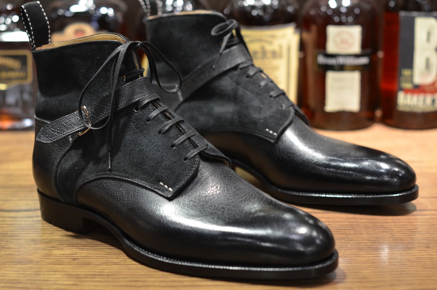 Saint Crispin's - Combination 555 in Black (LSW) - Leather