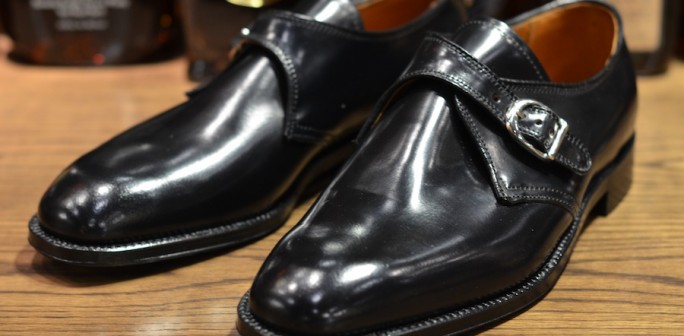 Alden Shoes - Plaza Monk Strap in Black Shell (LSW & LSBH) - Leather ...