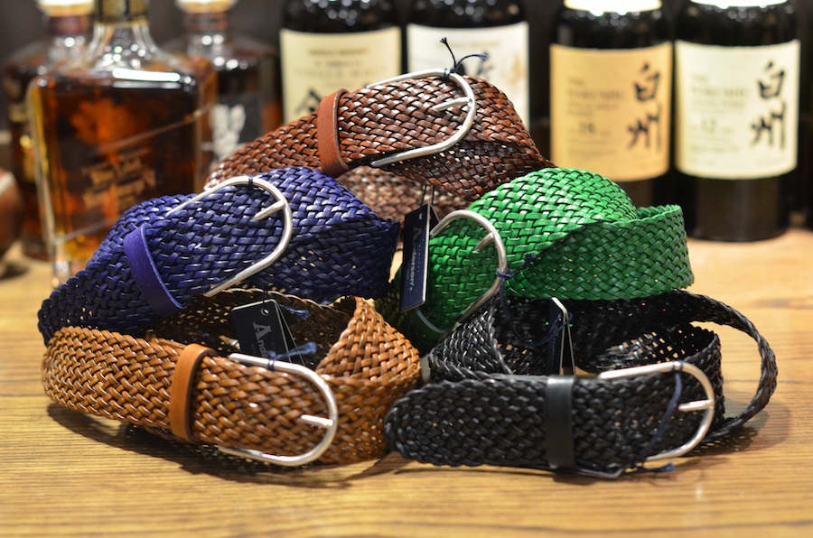 Anderson's - Braided Belts - Leather SoulLeather Soul