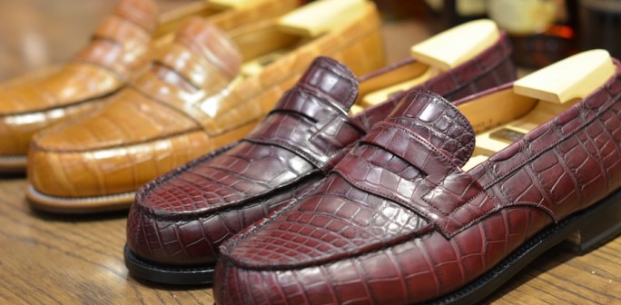 jm weston crocodile shoes