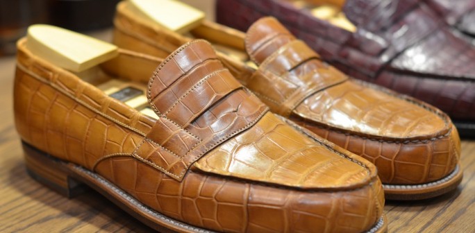 jm weston crocodile shoes