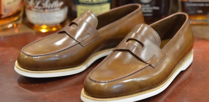 John Lobb - Deck Lopez in Parisian Brown (LSW) - Leather SoulLeather Soul