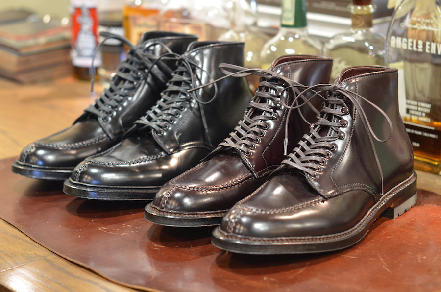 alden tanker boot shell cordovan